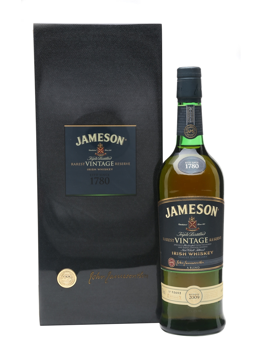 Jameson Rarest Vintage Reserve Irish Whiskey, How many Jameson masters does it take to make a bottle of Rarest Vintage Reserve?