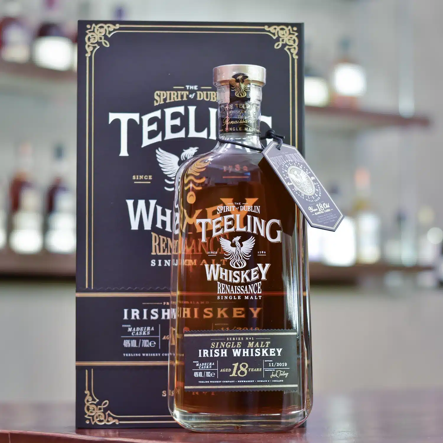 Teeling Renaissance Series No. 1, Introducing the first release of the Teeling Renaissance series, an 18 Year Old Single Malt.