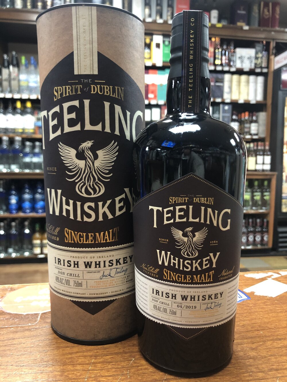 Teeling Single Cask Chestnut Finish Irish Whiskey, Teeling's limited-release Single Cask is available exclusively to the US market.