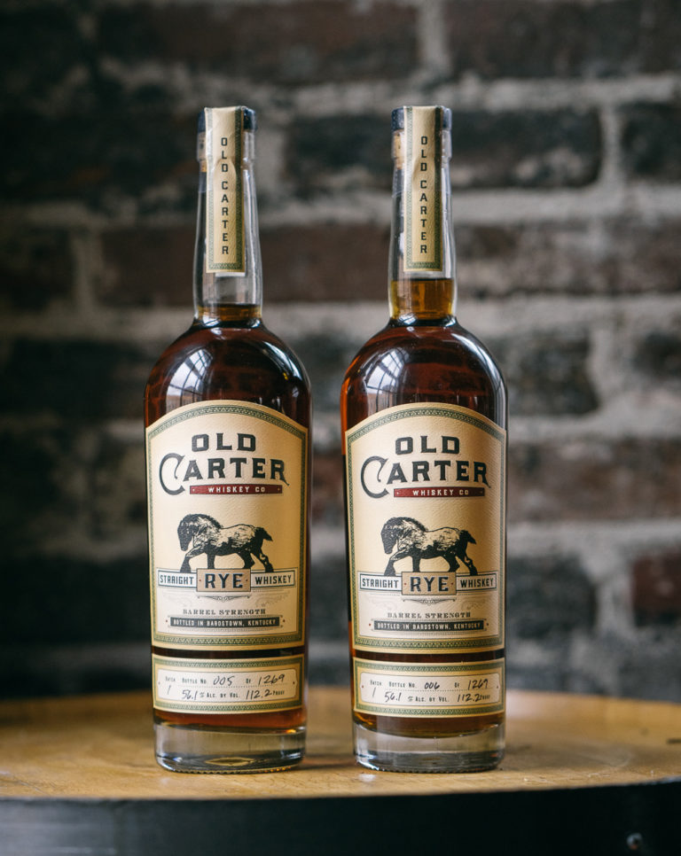 Old Carter 12 Year American Whiskey Batch 2, 1579 bottles produced, barrel strength 139.2 proof; Released in October 2019, Kentucky