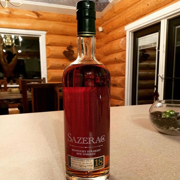 Sazerac 18 Year Old Rye Whiskey 2017, sazerac rye 18 year-old price, sazerac rye 18 year for sale, sazerac 18 year retail whiskey.