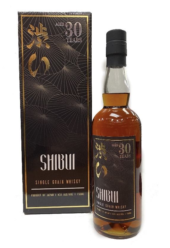 Shibui 30 Year Old Single Grain Whisky, 30 Year Old Single Grain Japanese Whisky, Shibui Single Grain 30 Year for sale in USA.